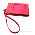 Genuine leather wallet with credit ID card holder for man and woman